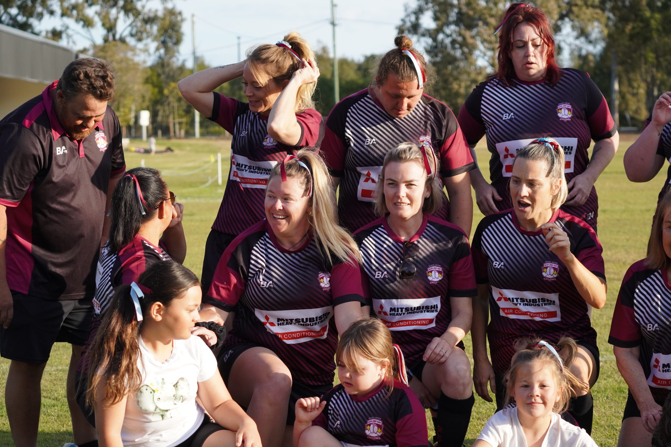 Redlands Rugby line out jump